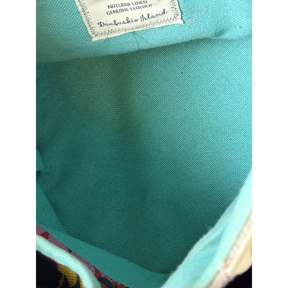 Spartina 449 Little Bermuda Bucket Bag Daufuskie Island Boho Mermaid Beach Linen